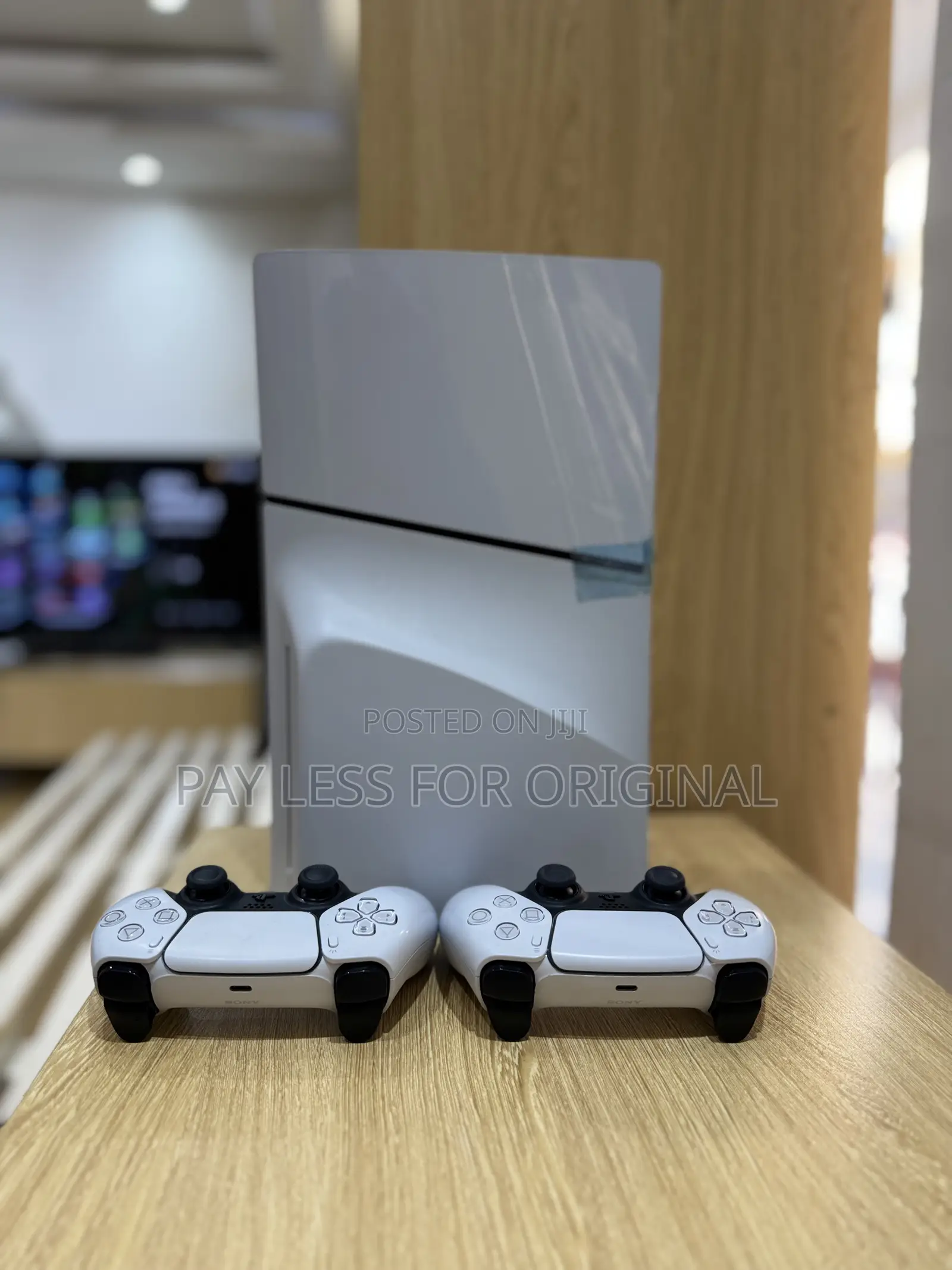 Ps5 Slim With 4 Games Two (2) Controllers
