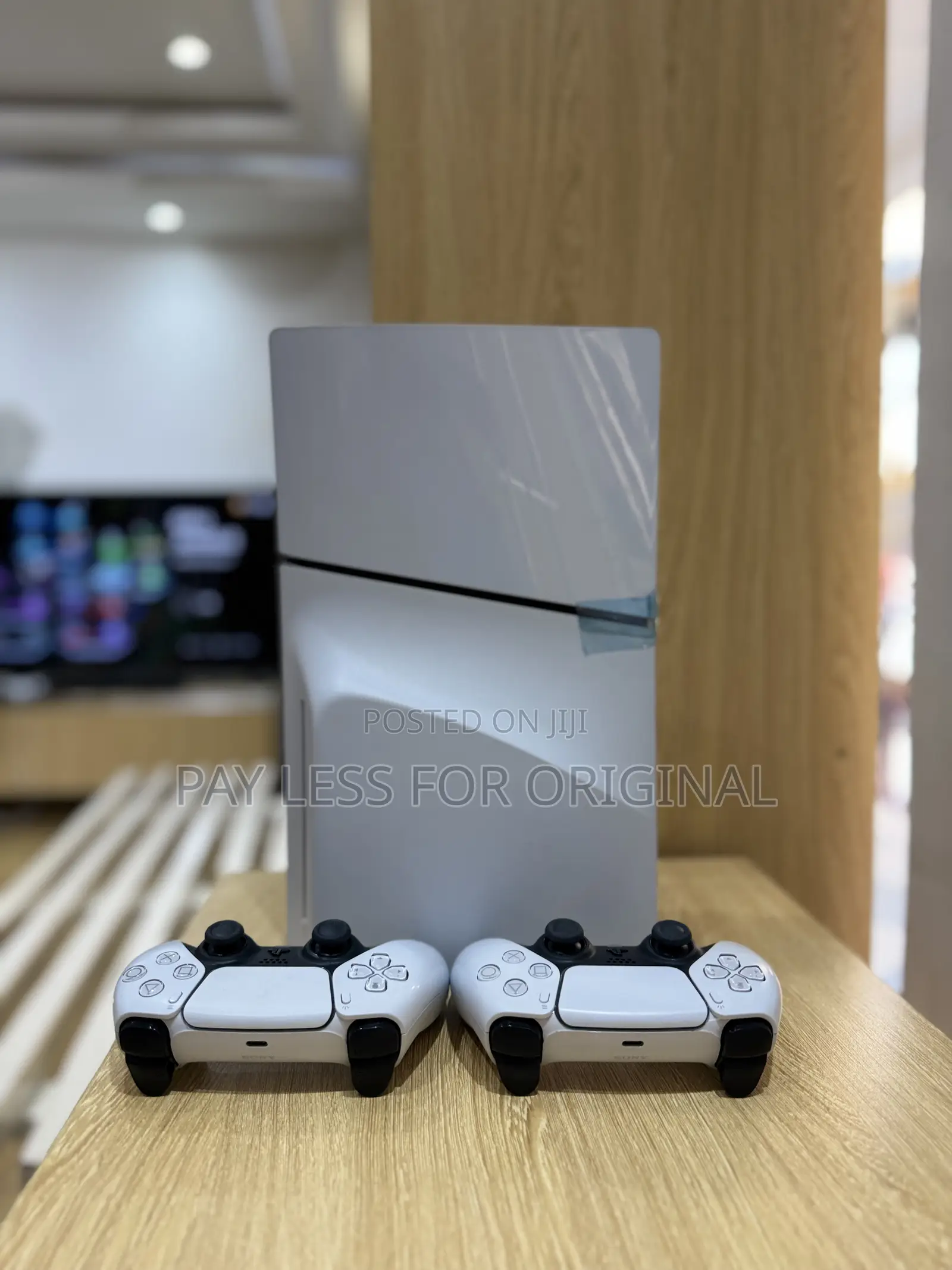 Ps5 Slim With 4 Games Two (2) Controllers