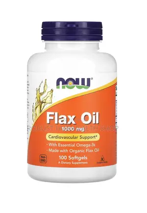 Now Foods Flaxseed Oil 1000mg