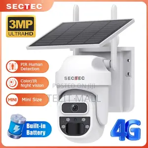 Photo - 3mp Solar 4g CCTV Ubox App Camera