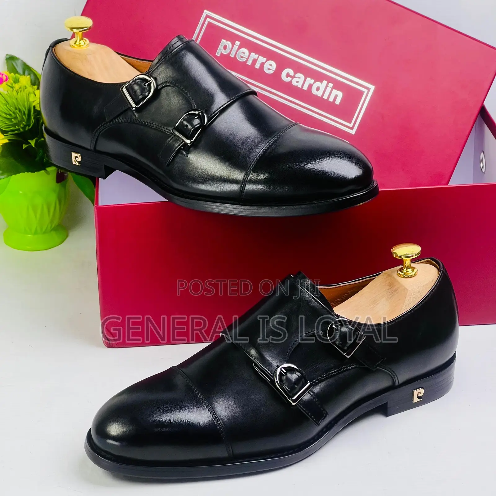 Pierre Cardin Monk Strap Shoe