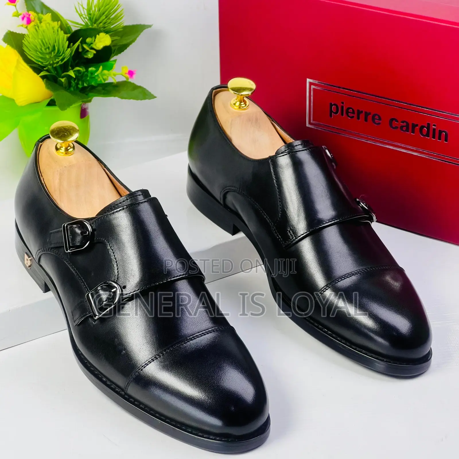 Pierre Cardin Monk Strap Shoe
