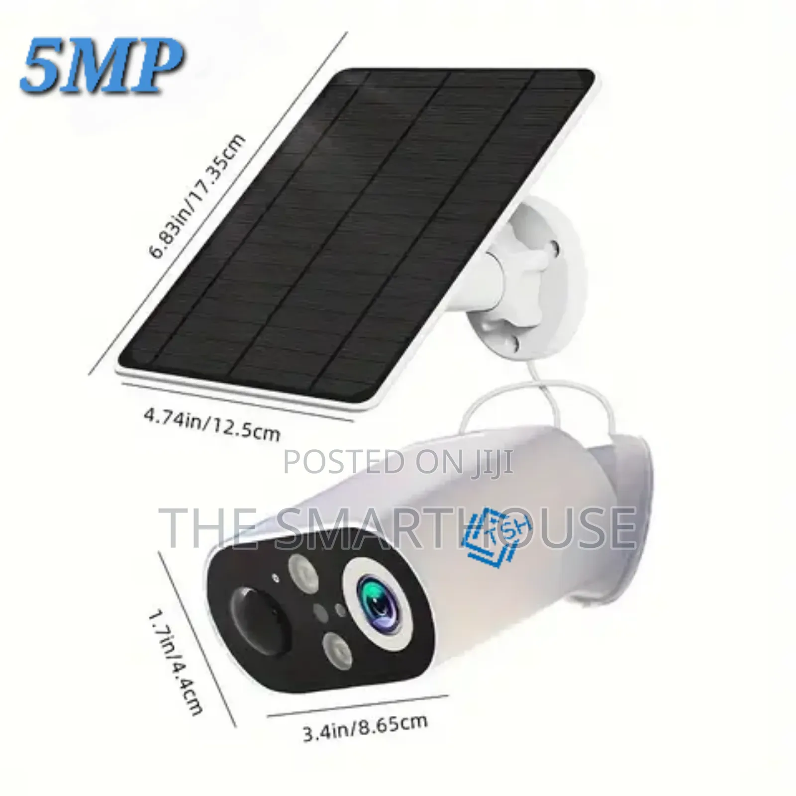 Smart Solar 5mp Bullet CCTV Camera