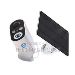 Smart Solar 5mp Bullet CCTV Camera