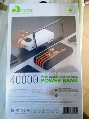 Powerbank With Cables