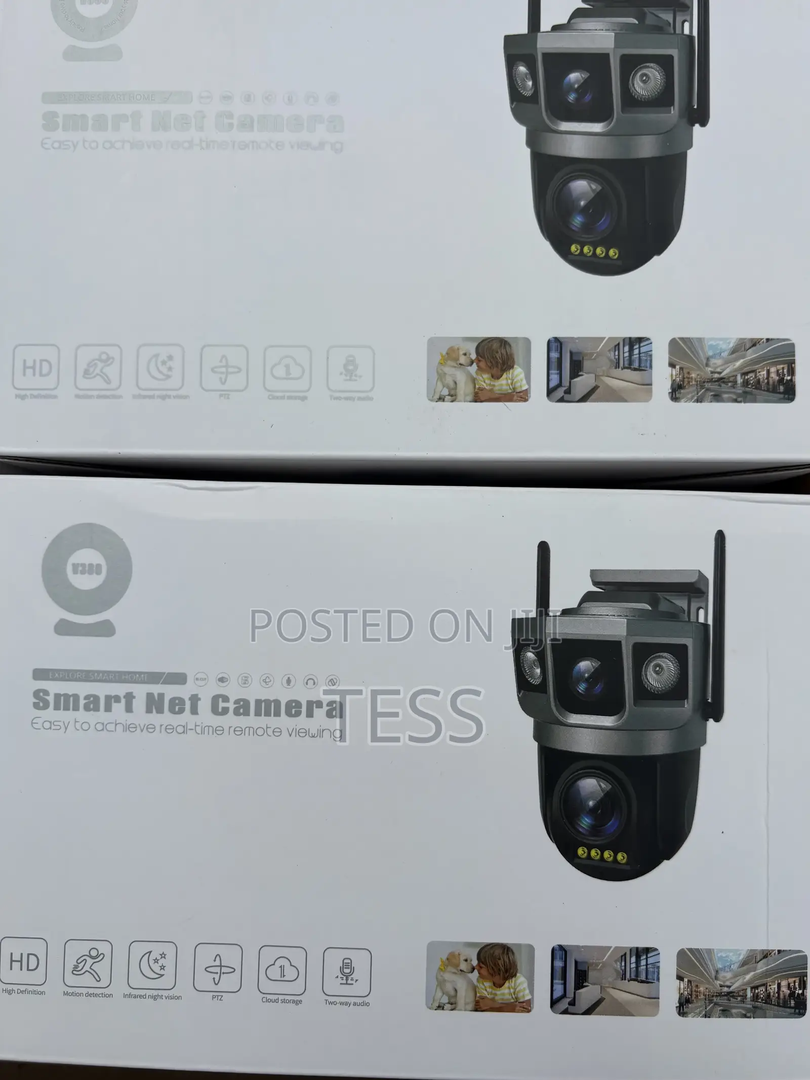 Wifi Dual Lens PTZ Camera 4mp (Motion Detector) Alpha