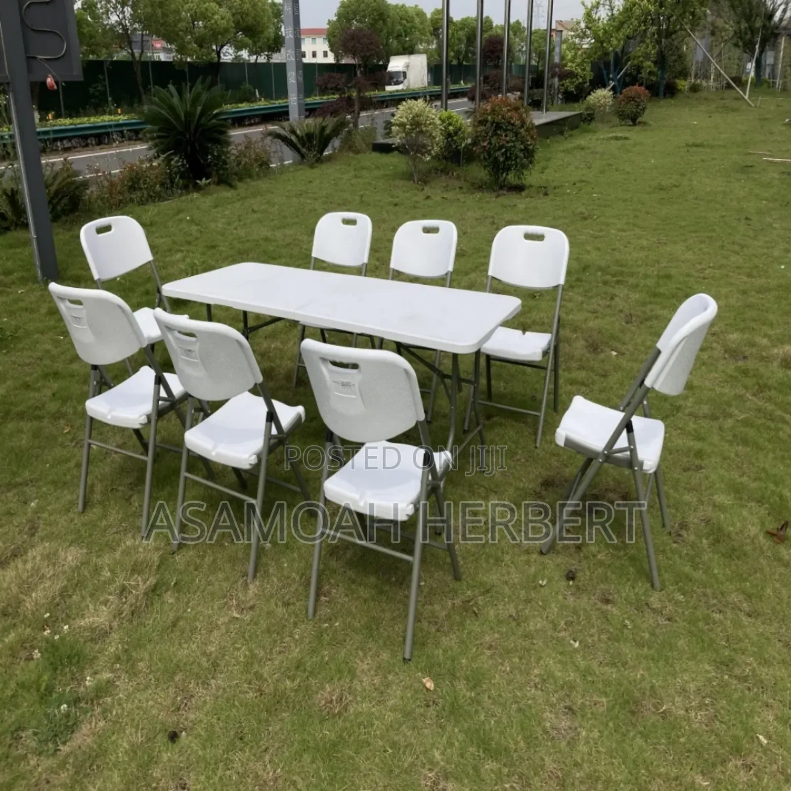 White Foldable Table Is Original With Chip Price