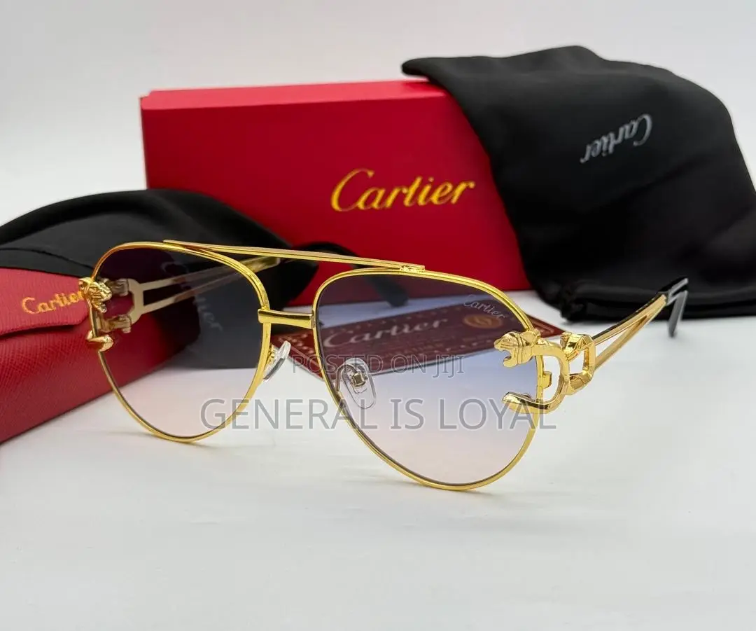 Cartier Plain Stainless Glasses