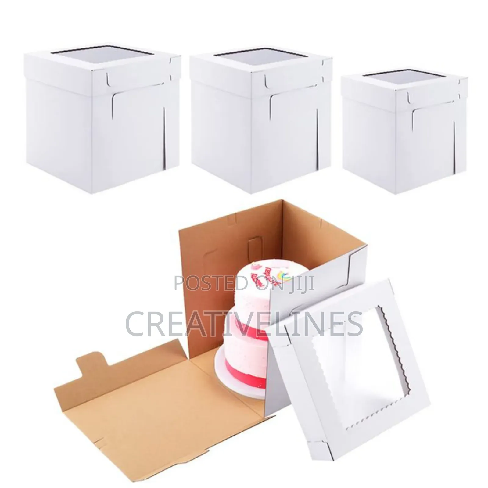 Telescopic Cake Boxes