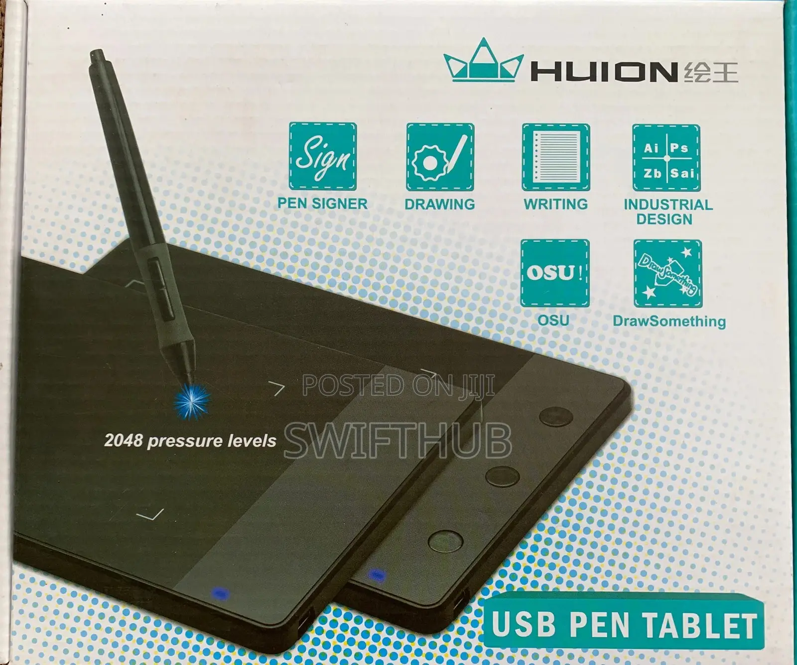 Huion 420 Usb Pen Sketch E-Signing Tablet