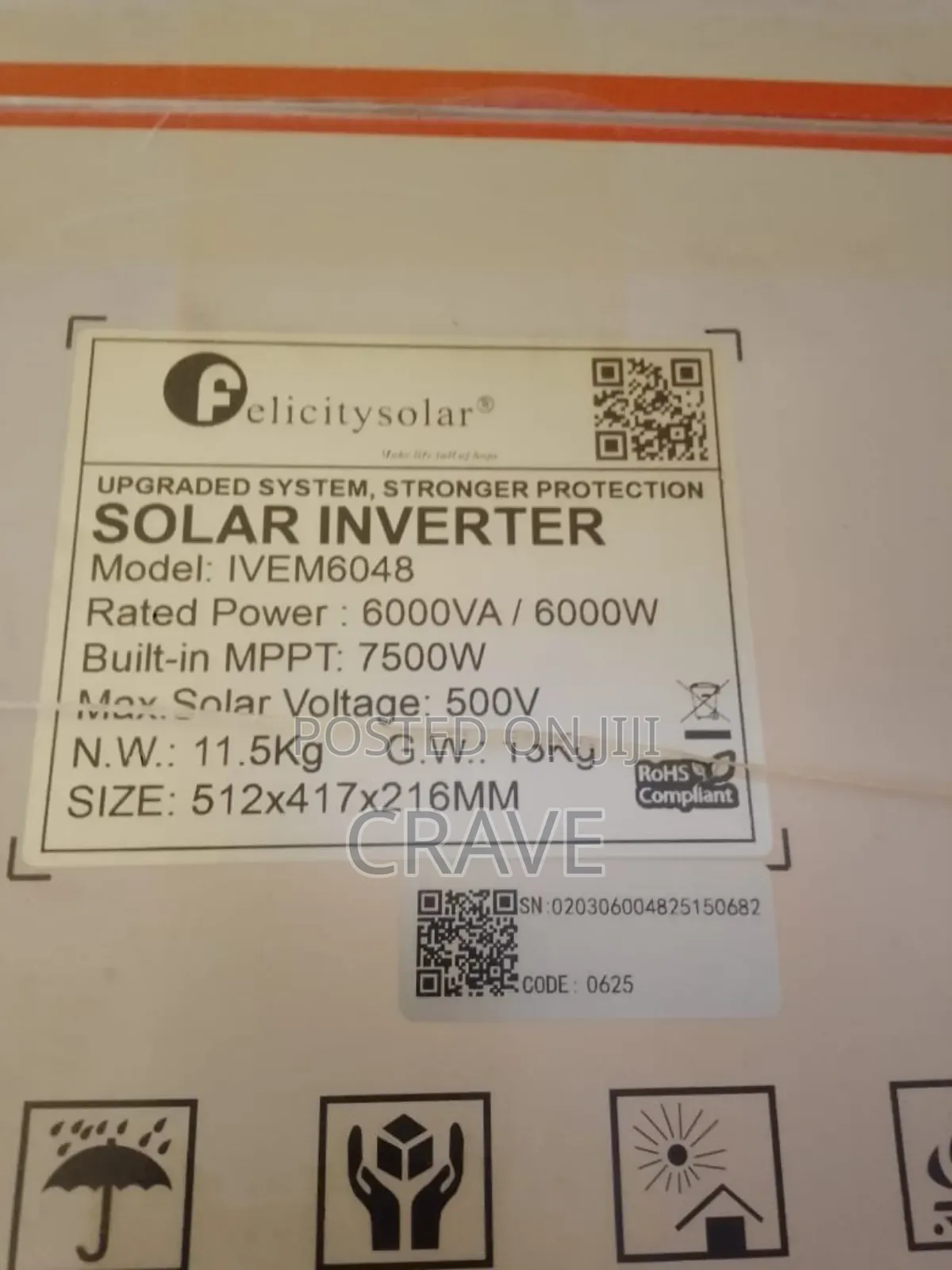 6kva Hybrid Solar Inverter