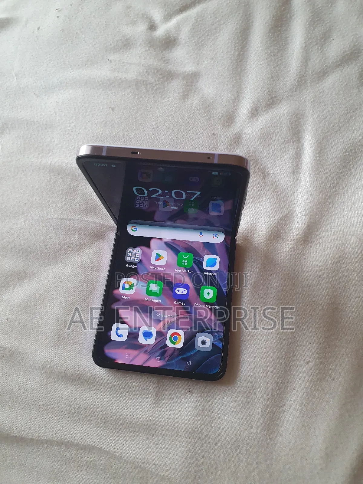 New Oppo Find N2 Flip 256 GB Silver