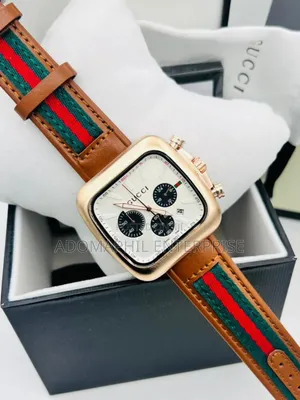 High Quality Gucci Leather Watch