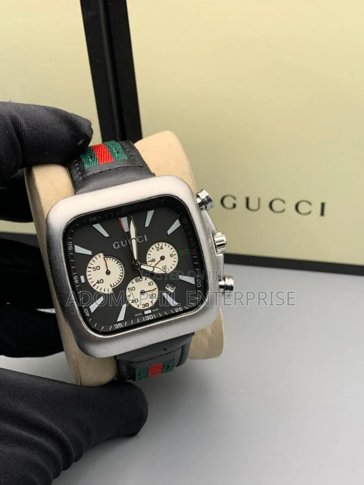 High Quality Gucci Leather Watch