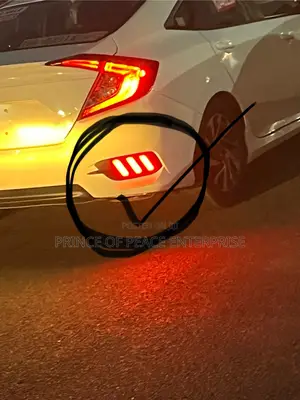 Honda Civic 2016 2017 18 2019 2020 2021 Back Reflector Light