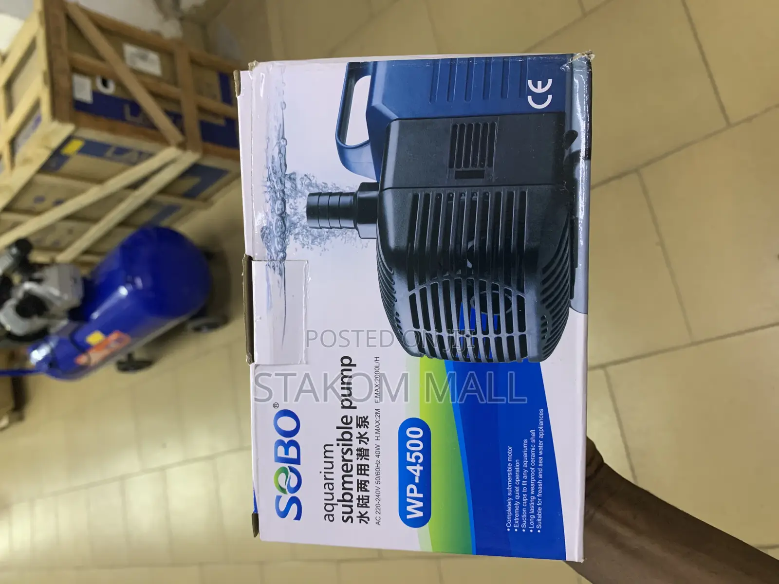 Sobo Aquarium Pump - Wp 4500
