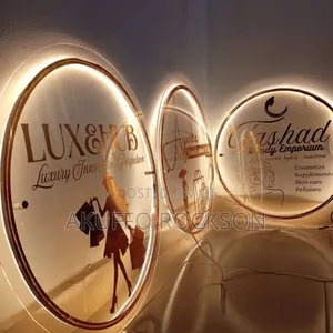 2d Signages for Salons