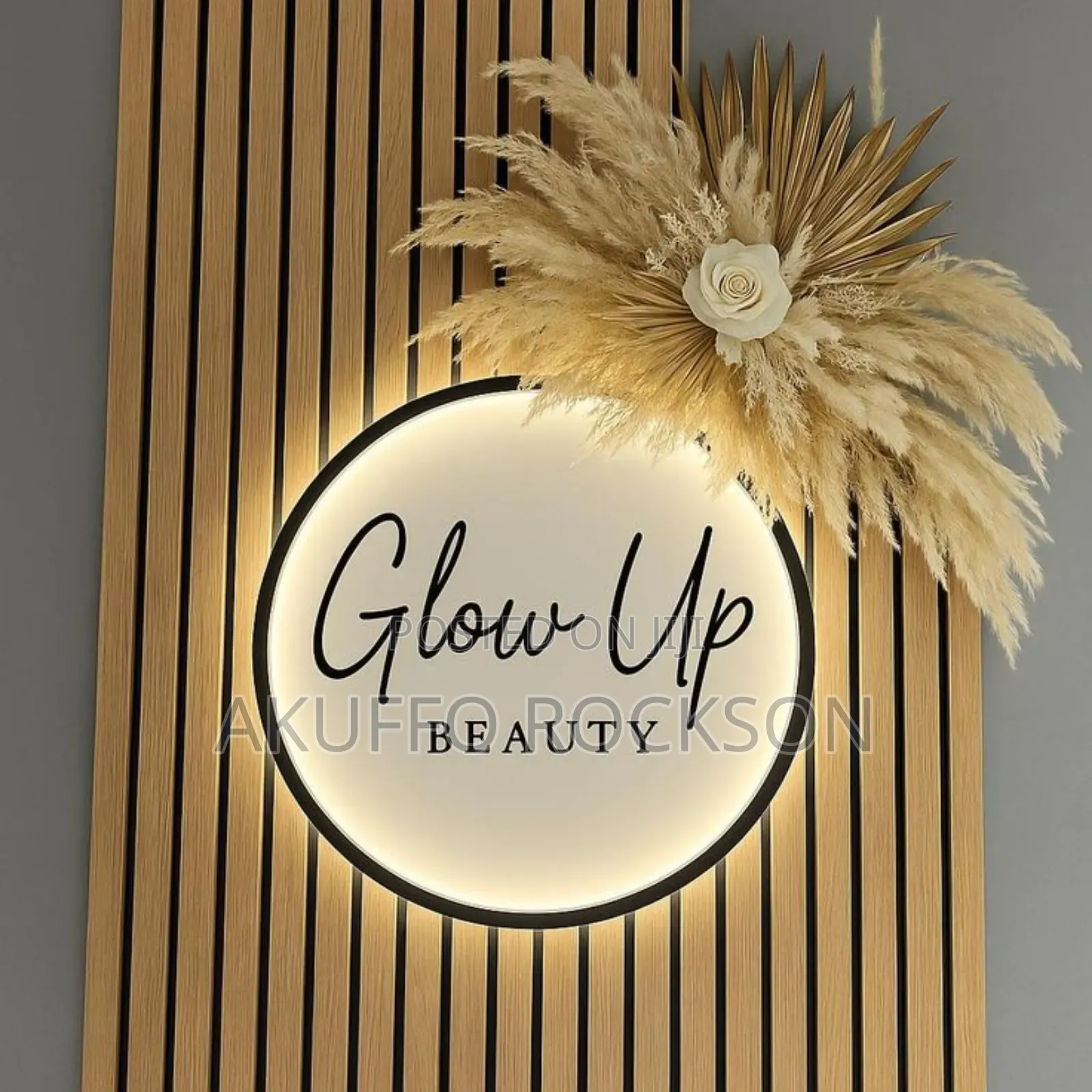 2d Signages for Salons