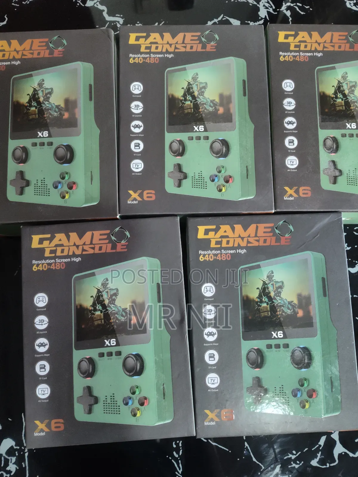 X6 Retro Game Console