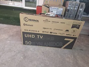Sigma 50 Inches Smart Tv Going for Cool Price Brand New