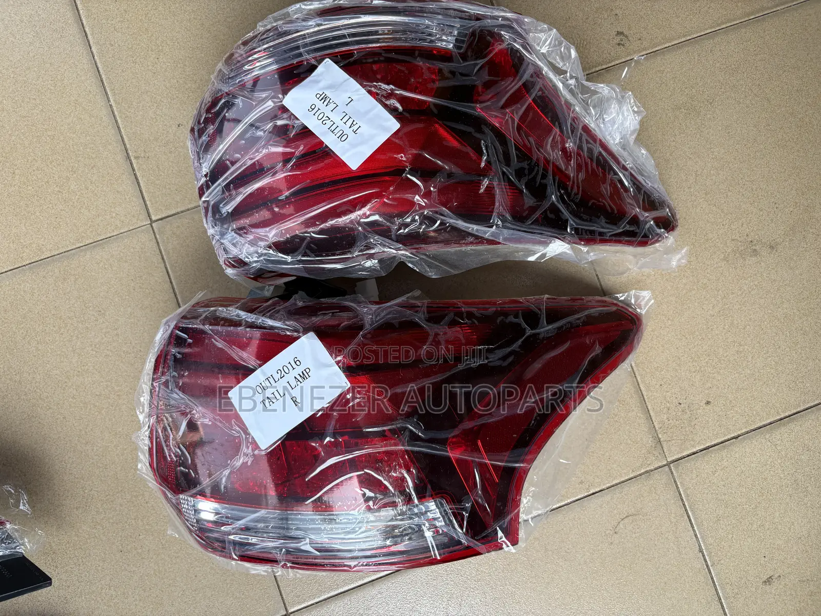 Mitsubishi Outlander Taillights 2016 2017 2018