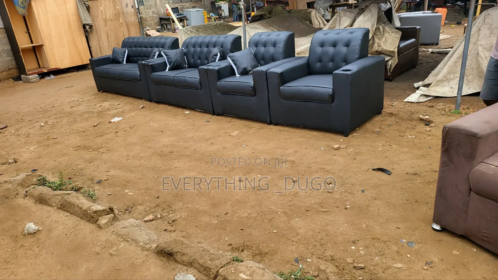 Quality Leather Sofa Set