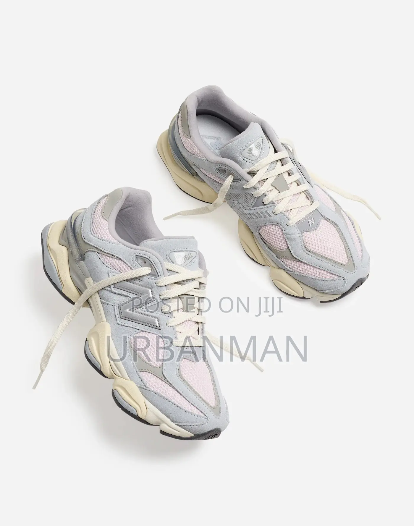 New Balance 9060 "Granite/Pink/Silver Metallic" Shoe