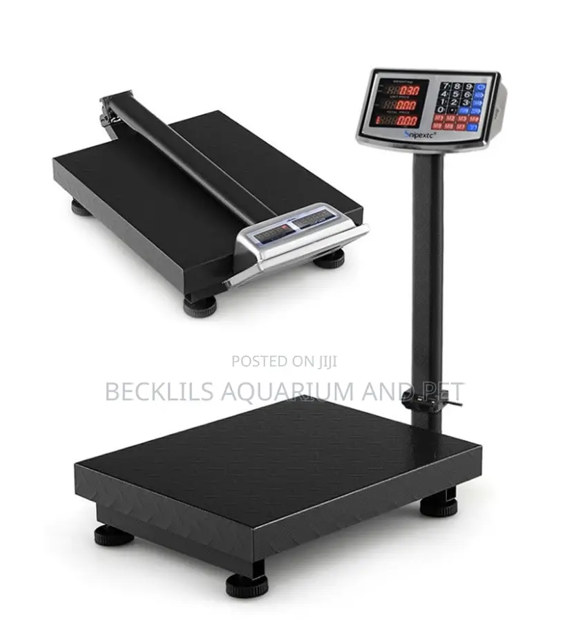 150 Kg Fordable Double Sided Led Dis Play Scale
