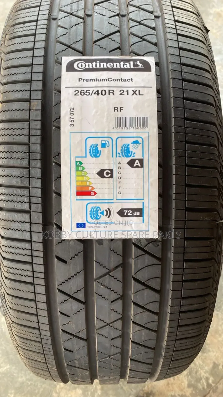 Original Continental 265/40r21 Tyres Available For Cars
