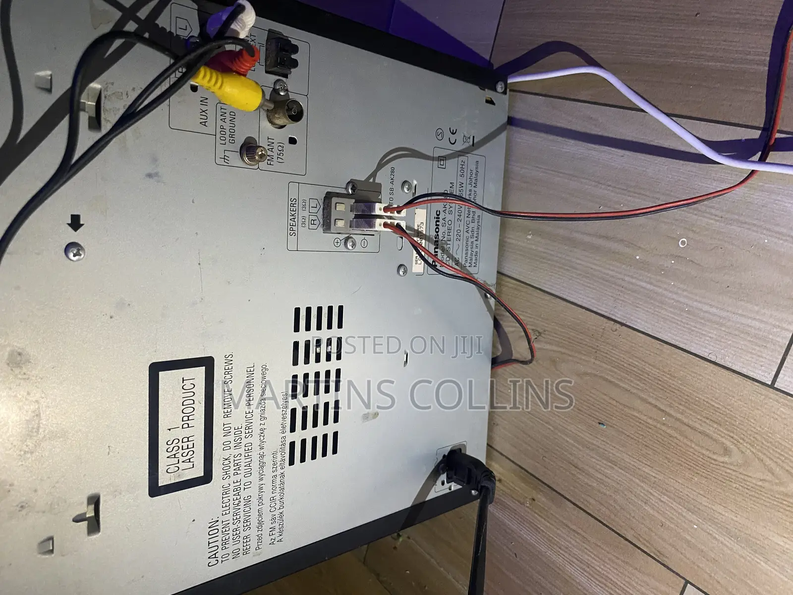 Home Used Panasonic Speaker
