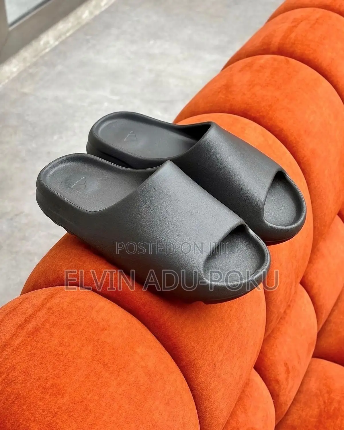Adidas Yeezy Slides “ Dark Onyx”