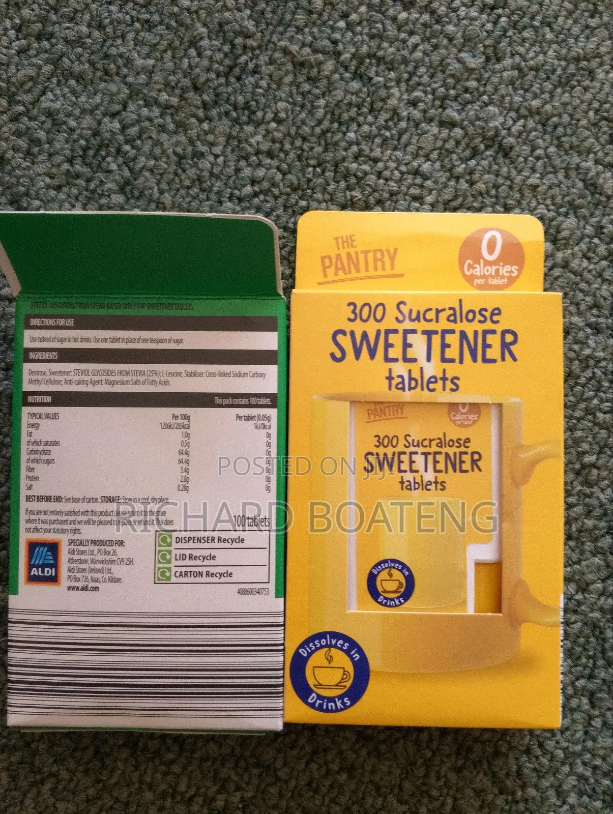 Sweetener Tablets