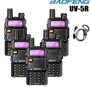 5 In1 Baofeng Uv5r Walkie Talkie Radio