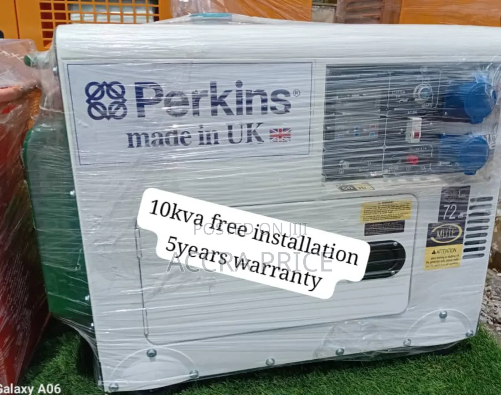 Genset Emergency Power Perkins 10kva Diesel 13000watts