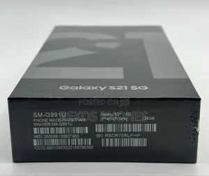 New Samsung Galaxy S21 5G 128 GB Gray