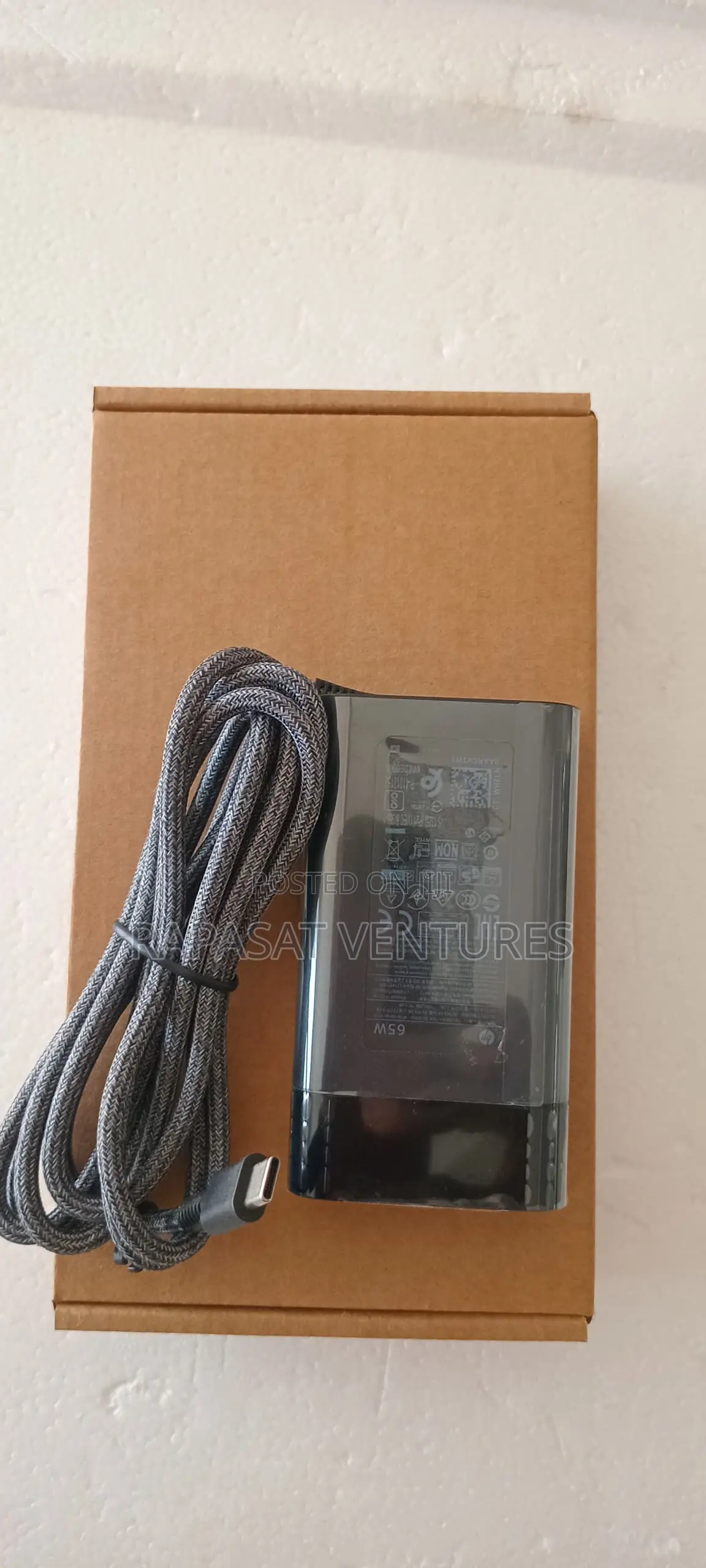 Hp 20v 3.25a 65w Adaptor Type C (Original)