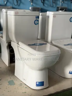Square Water Closet _ Close-Coupled Toilet