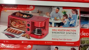Decakila 3-in-1 Breakfast Station - Bake, Fry, Brew