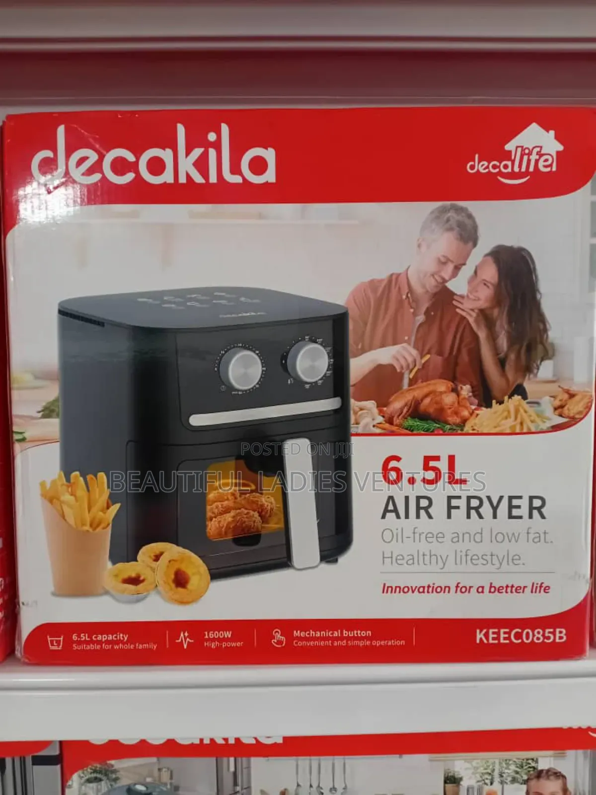 Decakila Keec085b Air Fryer - Healthy, Tasty, and Convenient