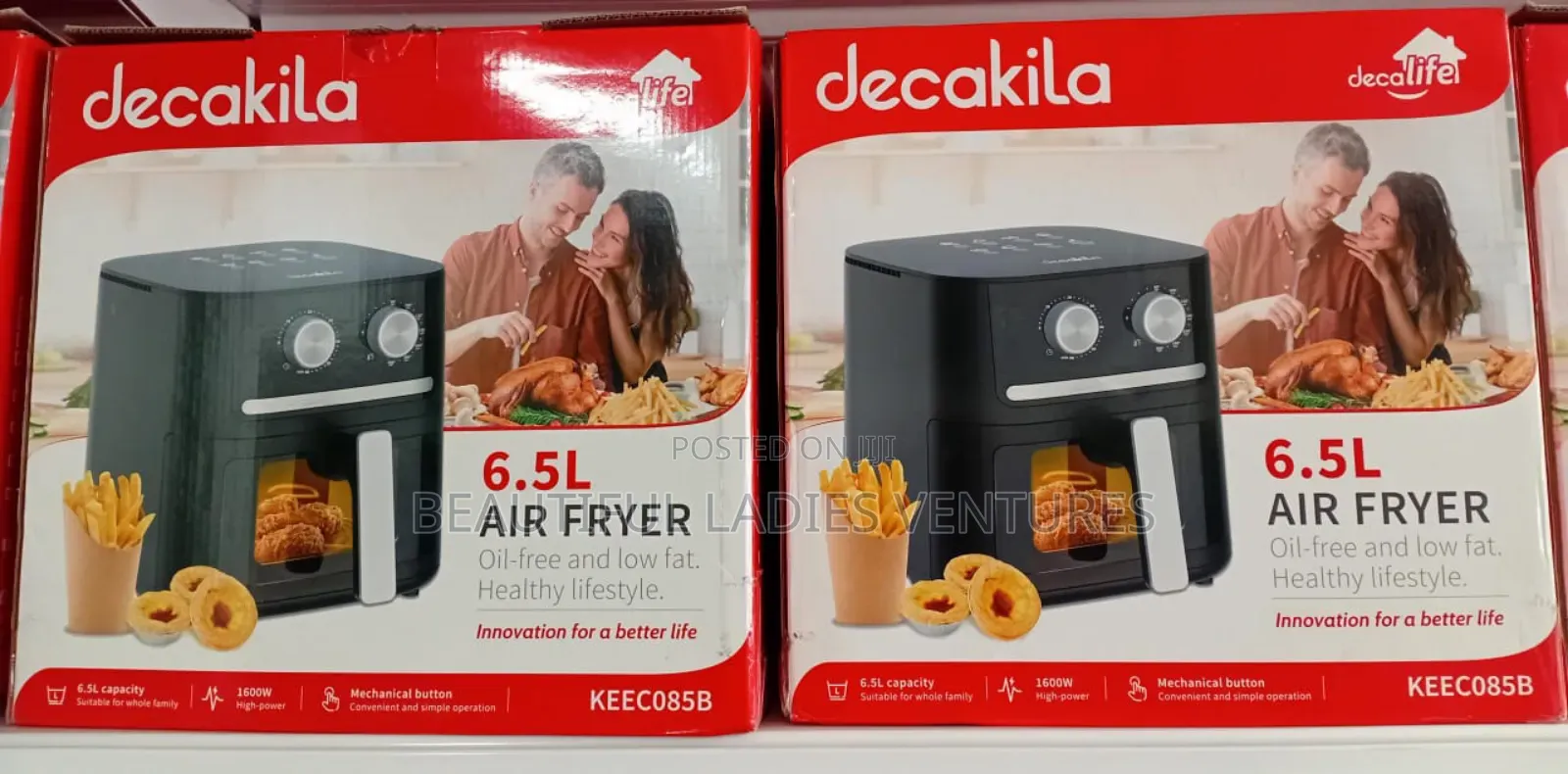 Decakila 6.5l Air Fryer - The Ultimate Kitchen Companion