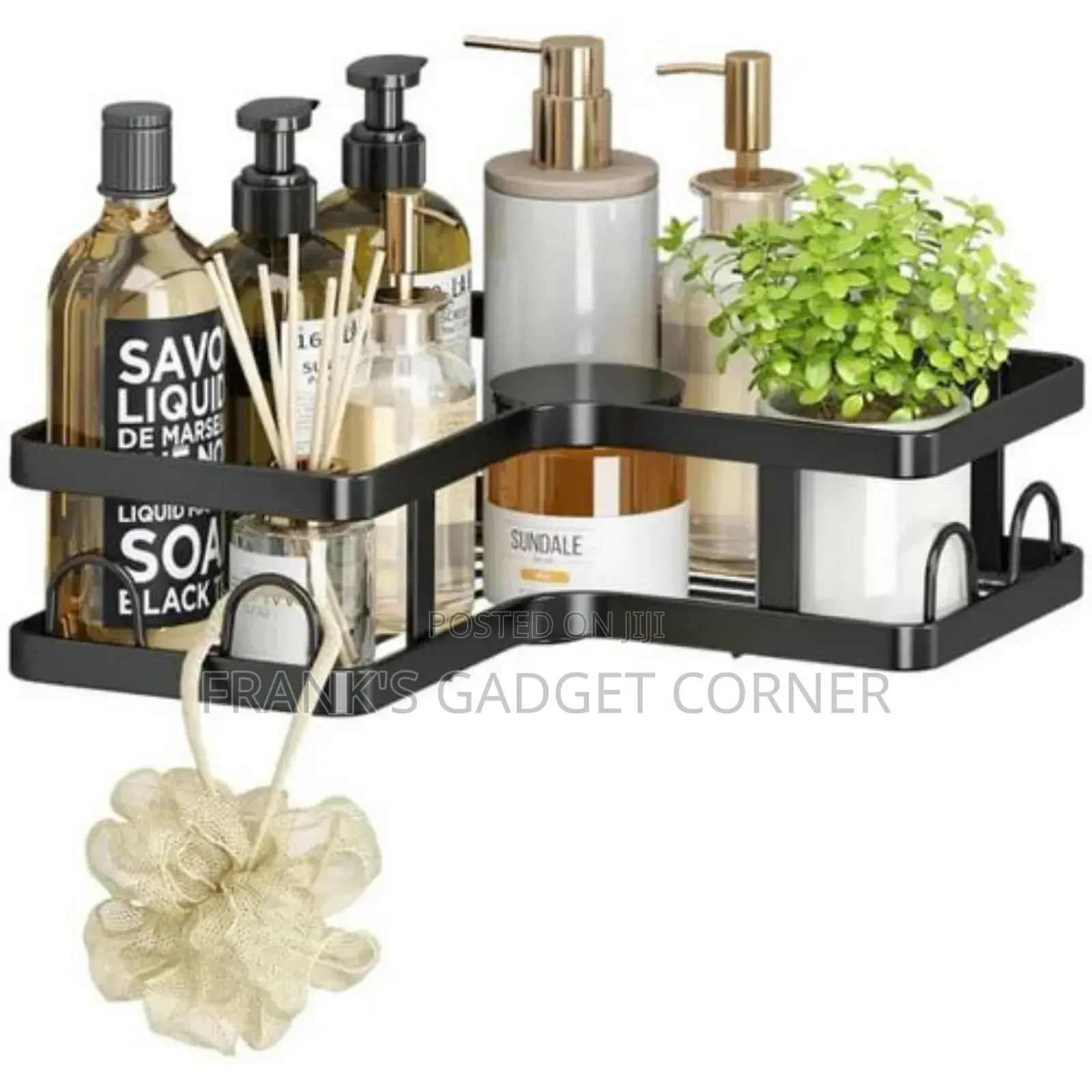 5 Set Corner Shower Caddy