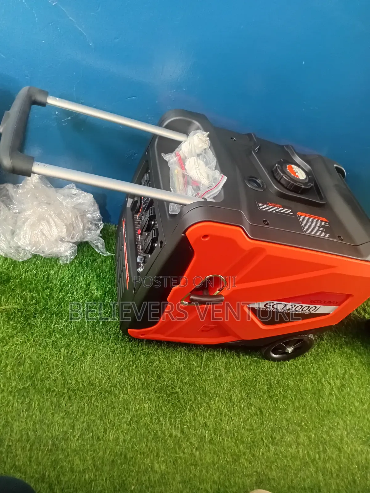 Ecoolmax With Wheel Generator 10kva Key Start