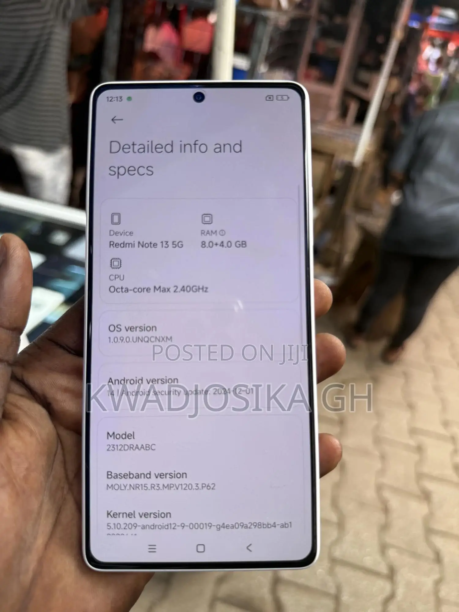 New Xiaomi Redmi Note 13 256 GB White