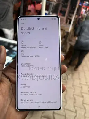 New Xiaomi Redmi Note 13 256 GB White