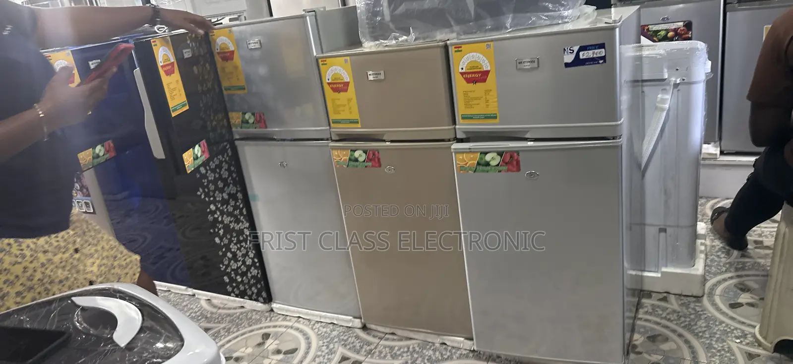 Westpool 128 Fridge New in Box Fridge Silver