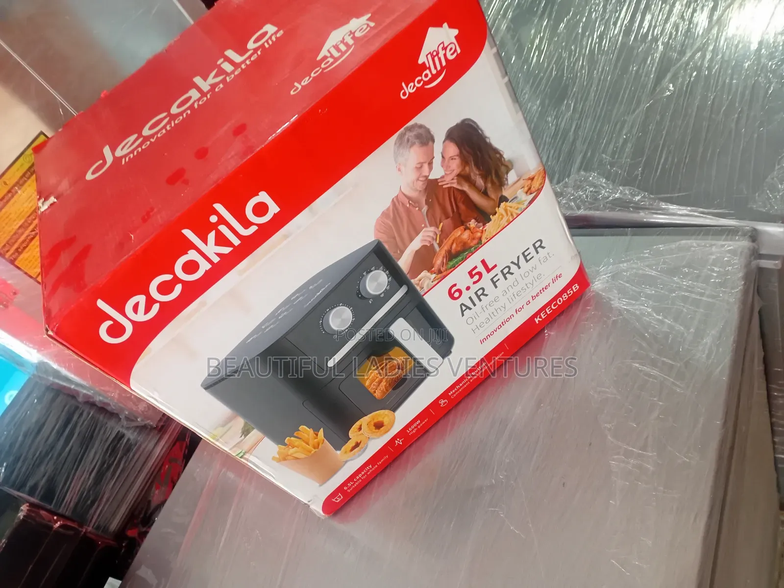 Decakila Air Fryer 6.5l - Cook Healthy, Live Healthy