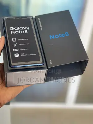 New Samsung Galaxy Note 8 64 GB Blue