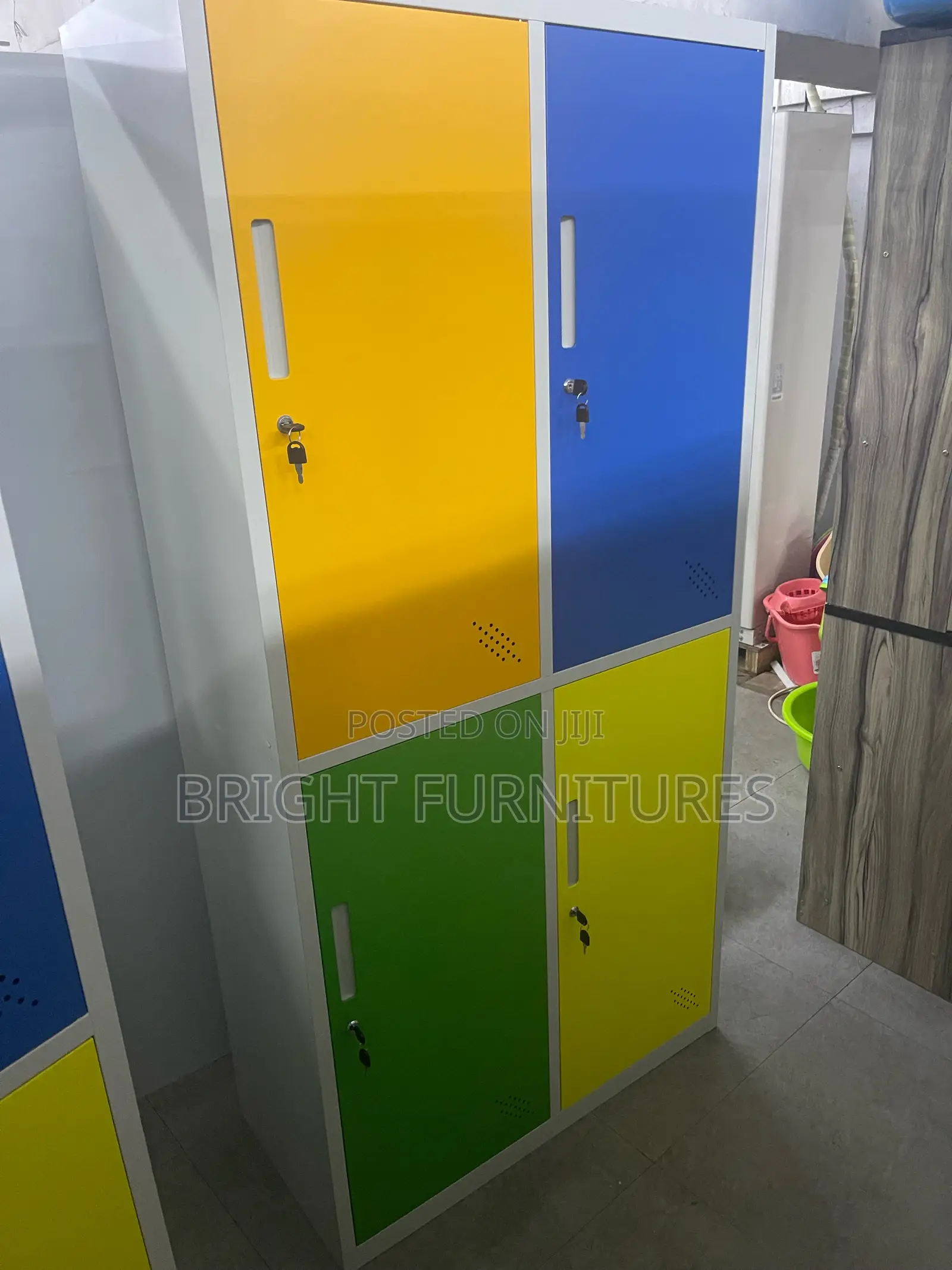 Quality Imported Metal Office Cabinet With Four Lockers