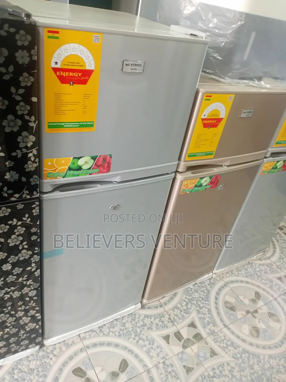Westpool Fridge Silver