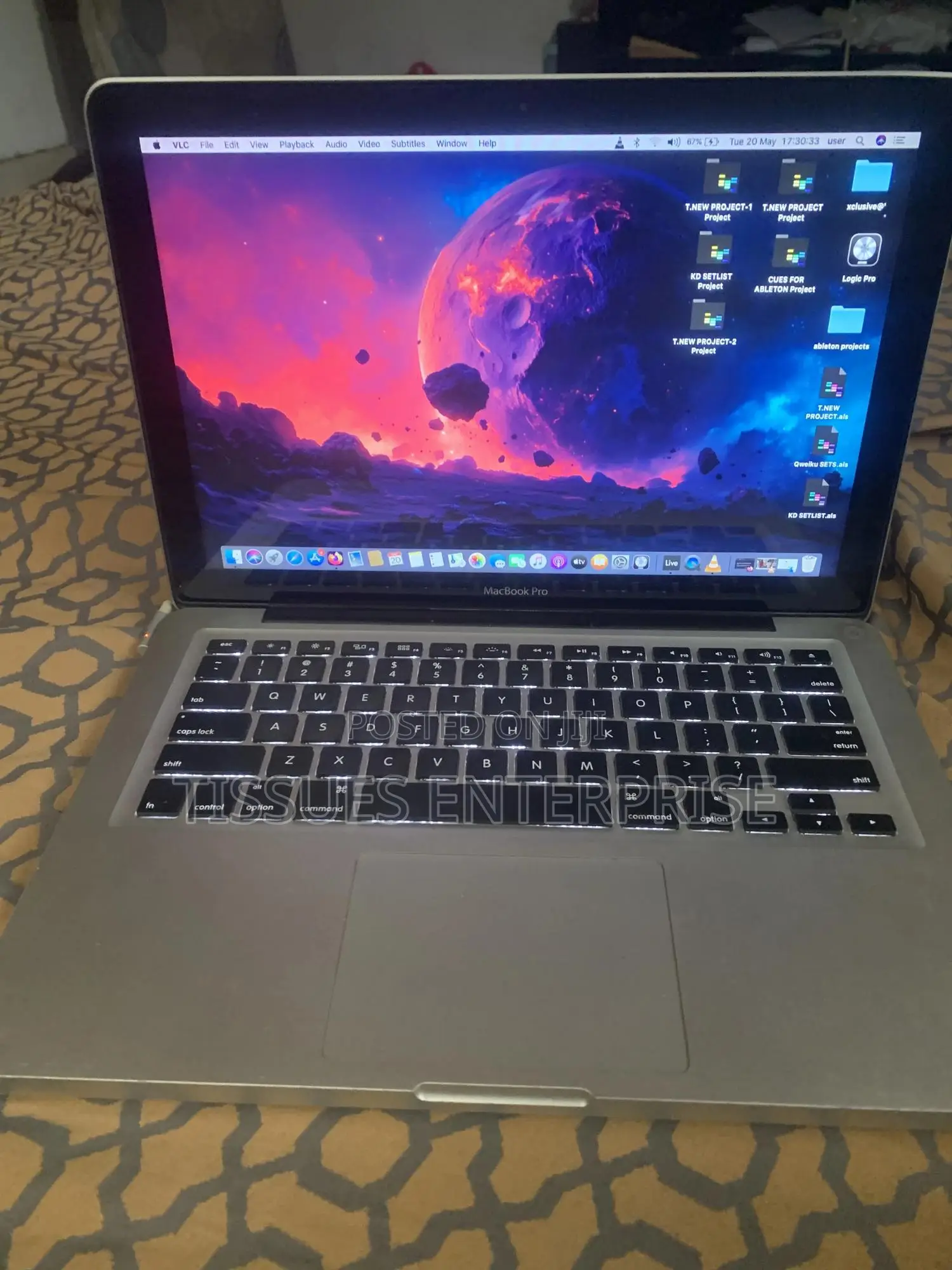 Laptop Apple MacBook 2012 8GB Intel Core i5 HDD 750GB